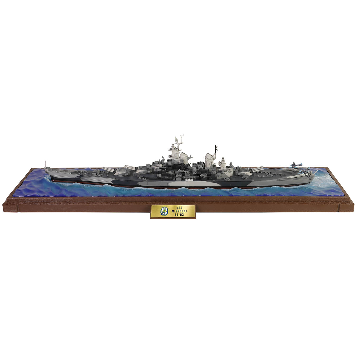 1:700 衣阿华级战舰 - 密苏里号(BB-63), 水线版