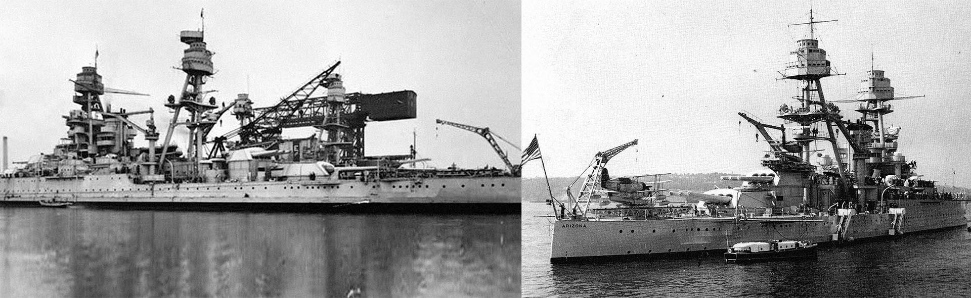 美國海軍賓州級戰艦 - 亞利桑那號（ BB- 39）