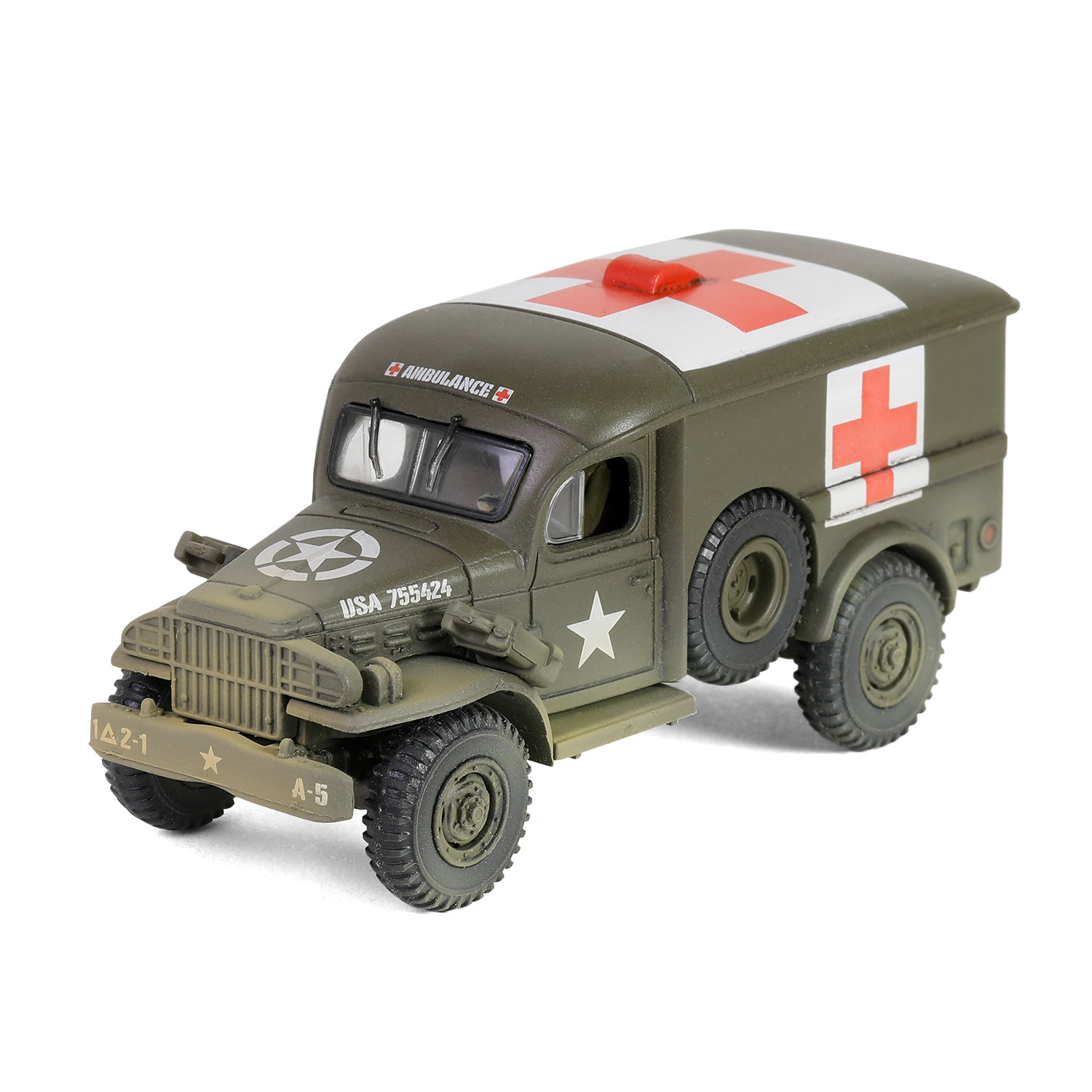 1:64 美國道奇T214-WC54救護車