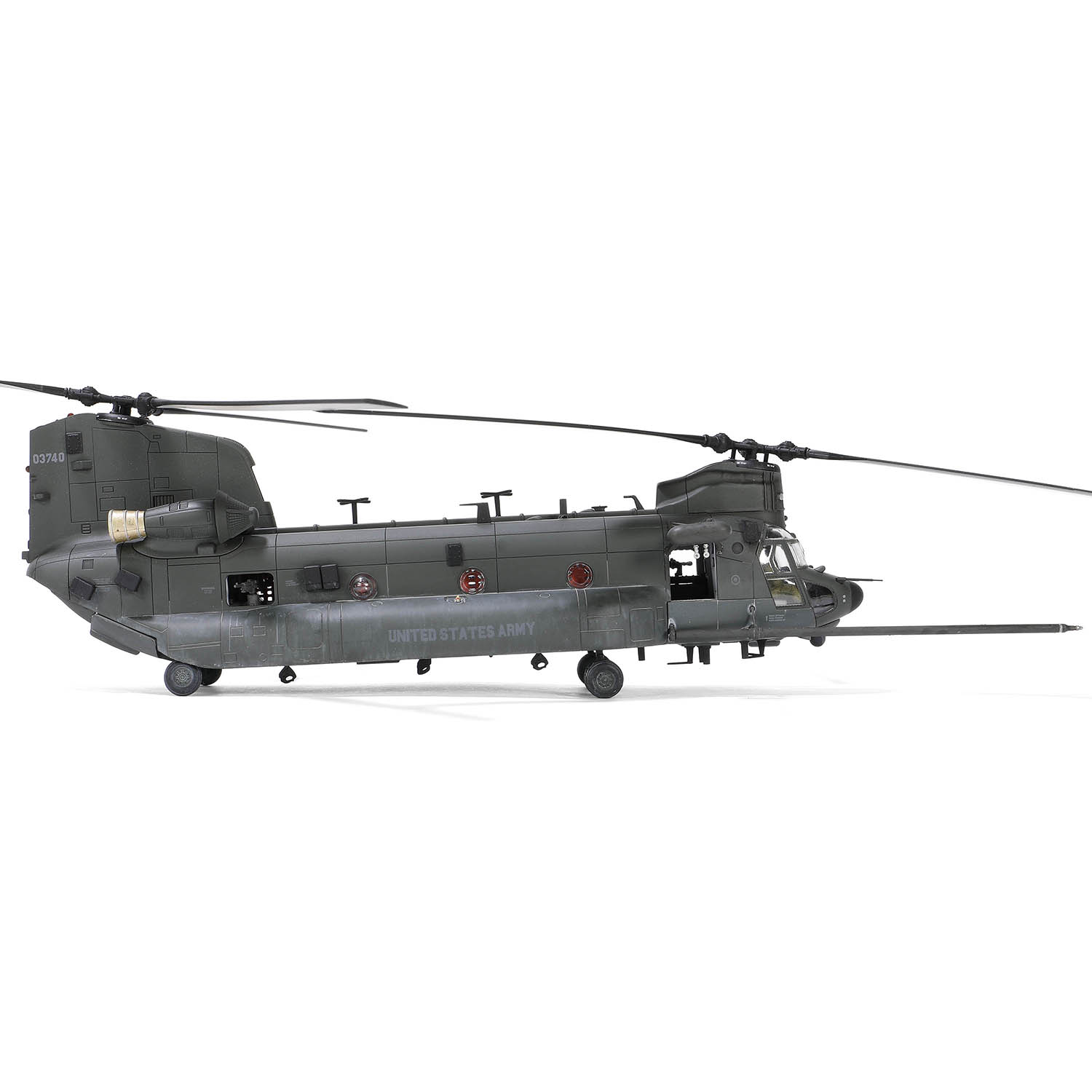 美國陸軍MH-47G 奇努克雙旋翼重型直升機